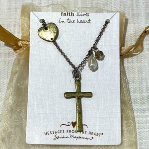 Gold Cross Necklace